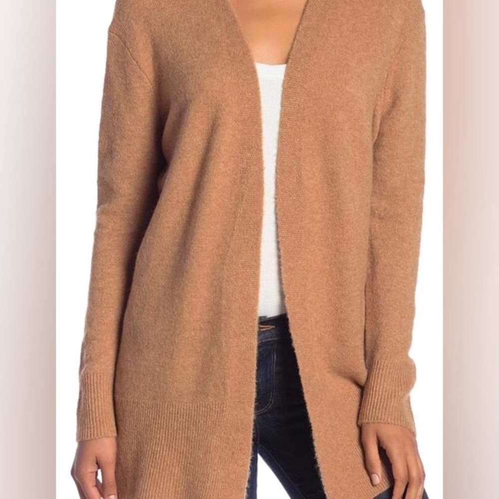 Madewell camel cardigan size small